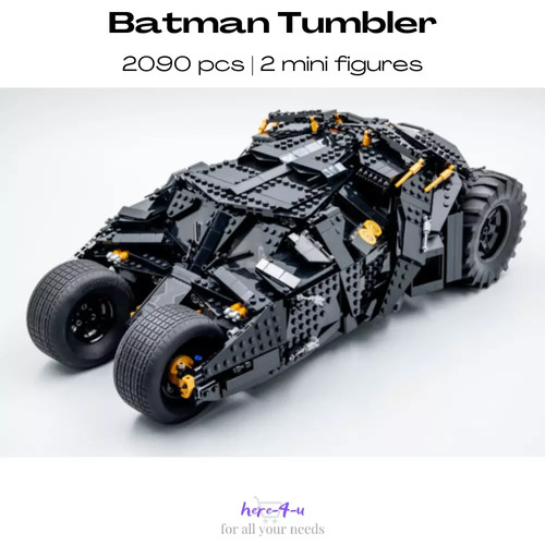 Build blocks batman - blocks, tumbler