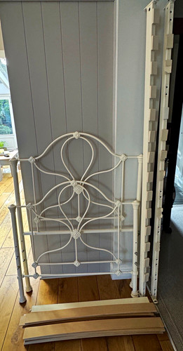 Laura ashley cream metal bed - laura,
