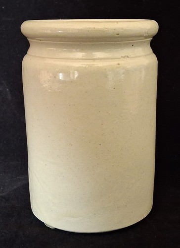 Vintage cream stoneware