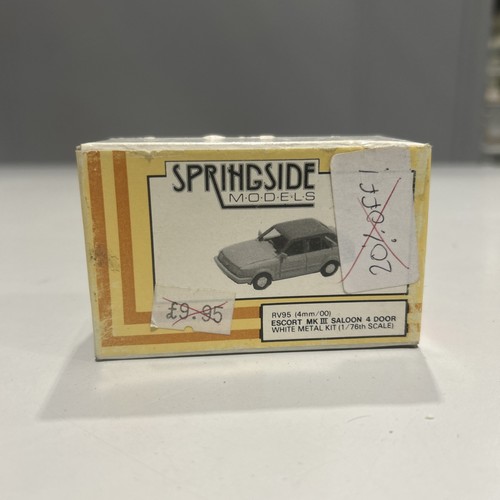 Springside model unbuilt - model,