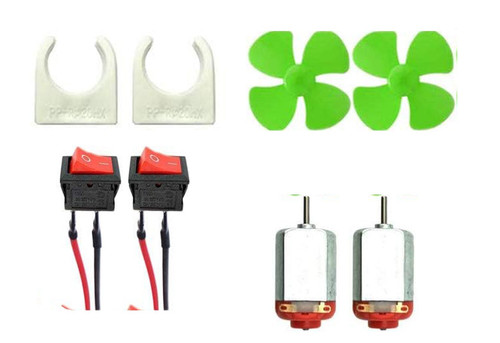 Carbon motor kit - dc, 1.5-3v