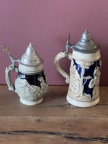 Vintage german beer stein - vintage, set