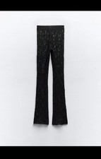 Zara lace leggings with - leggings, vent