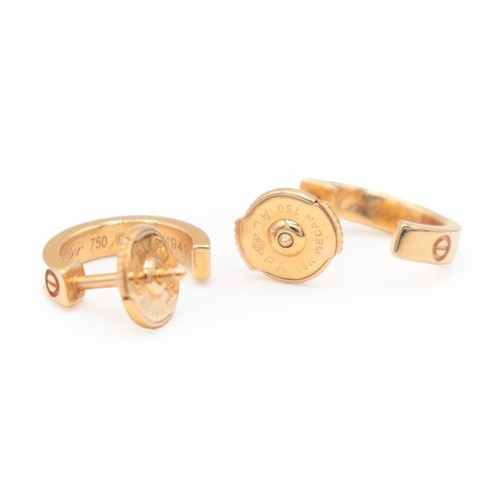 Cartier pierce love - hoop, sm