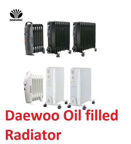 Oil filled radiator portable - filled,