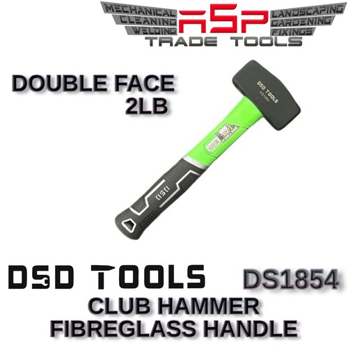 2lb double face club hammer - face,