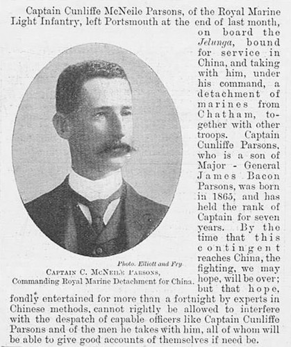 Capt cunliffe mcneile parsons - cunliffe,