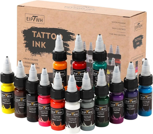 Colors tattoo ink set - 14,