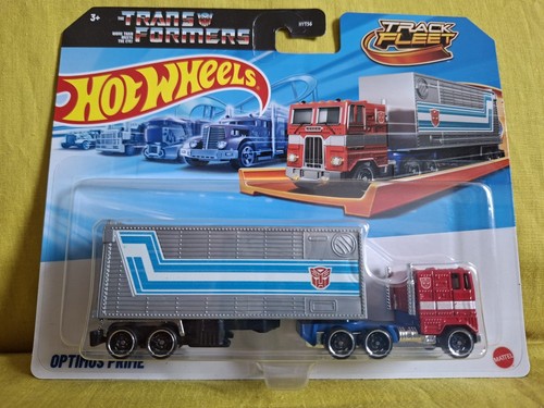 Hot wheels optimus prime - prime, track
