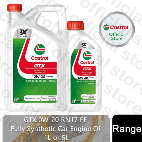 Castrol gtx rn17 - 0w-20, car