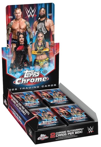 2026 topps chrome - chrome, wwe