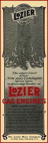 1902 lozier motor - motor, gas