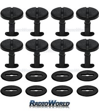 Bmw car mat clips floor - 8x,