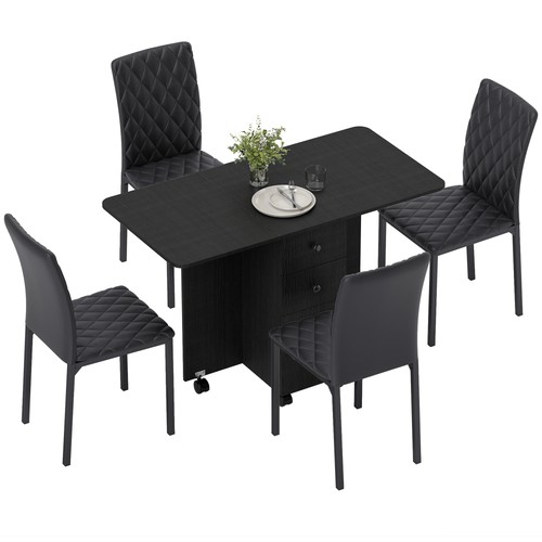 Homcom dining table set - dining,