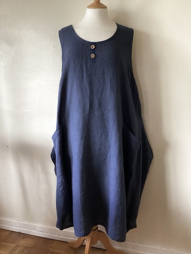 Haris cotton navy - cotton,