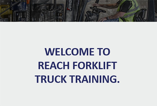 Reach truck forklift - forklift,