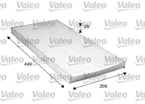 Fits valeo 716028 cabin air - fits,