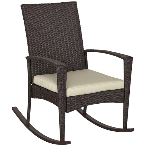 Outsunny garden rattan rocking - outsunny,
