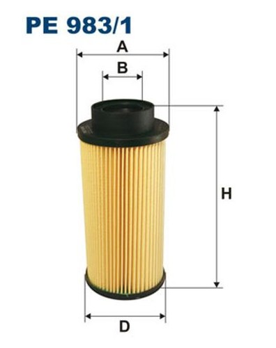 Fits filtron 983 fuel - fits, pe