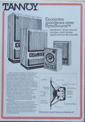 Tannoy syncsource loudspeakers - syncsource,