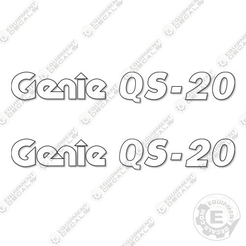 Fits genie decal kit - genie, qs-20