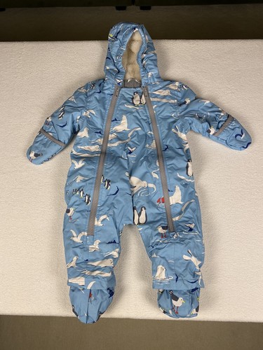 Baby boden snowsuit penguins - boden,