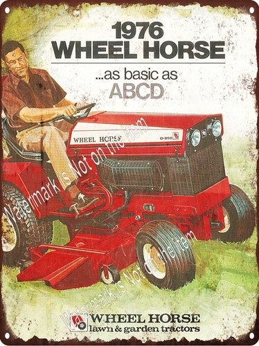 1976 wheel horse lawn garden - 1976,