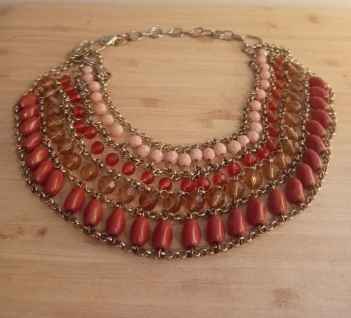 Jaeger necklace rust - jaeger,