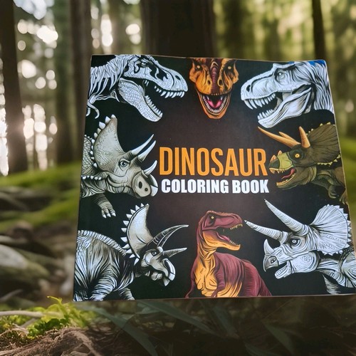 Dinosaur colouring book - dinosaur,