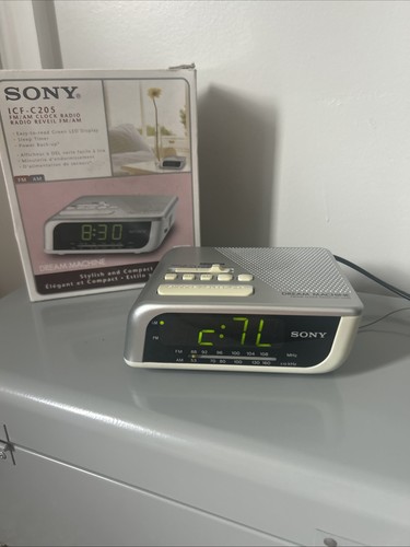 Sony icf c205 - sony, machine