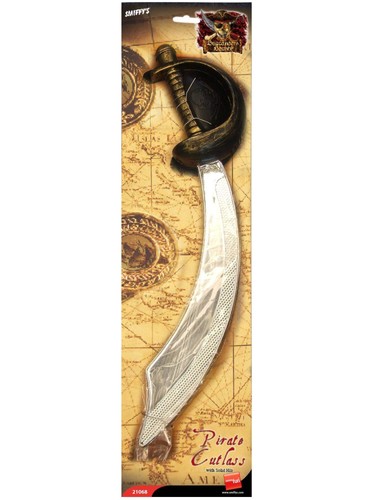 Eyepatch and pirate sword - eyepatch,