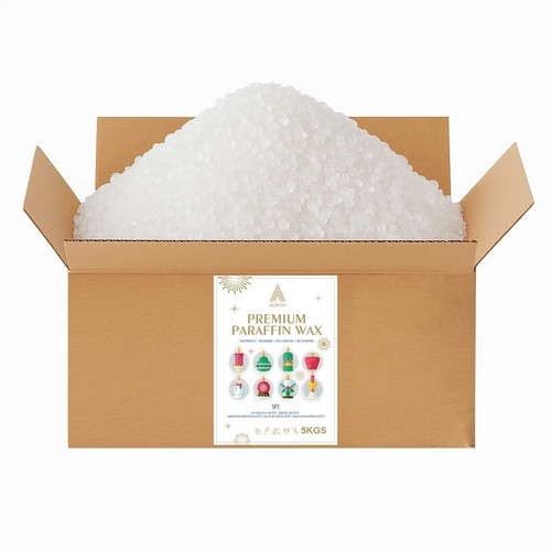 Pure paraffin wax - pure, candle