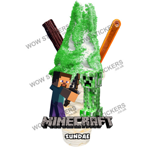 Ice cream van - , sticker