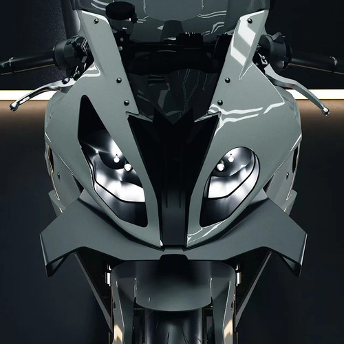 Matte front aerodynamics lip - front,