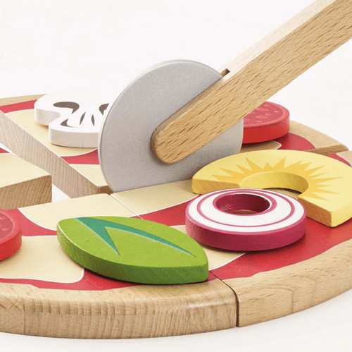 Toy van pizza toppings - van, &