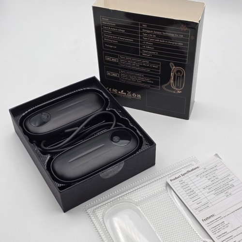 Rechargeable hand warmers set - hand,