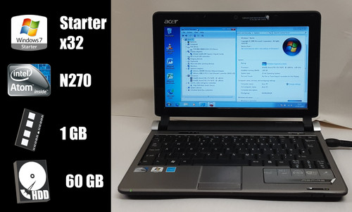 Acer aspire one d250 atom - aspire,