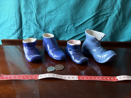 Vintage ceramic boots - 4,