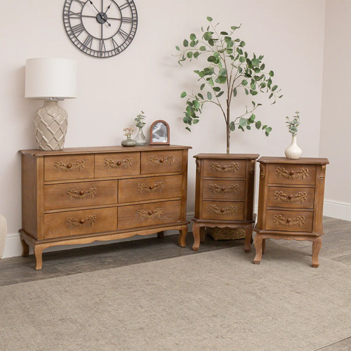 Wooden drawer chest - 7,