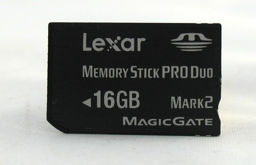 16gb lexar memory stick - lexar, pro