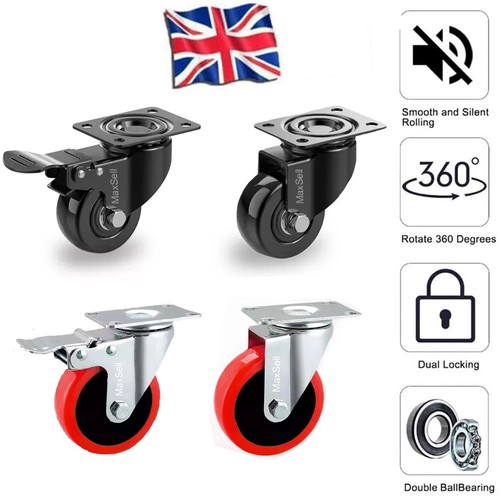 Heavy duty swivel castor - duty,
