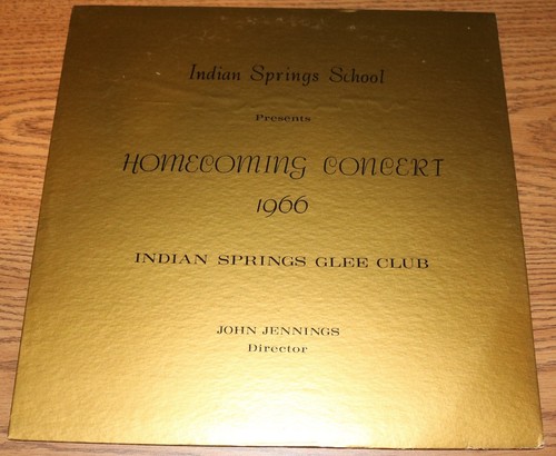 Indian springs school glee - school,