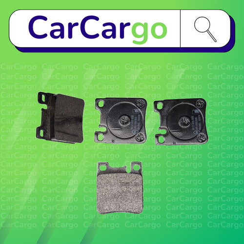 Brake pads rear - brake, for