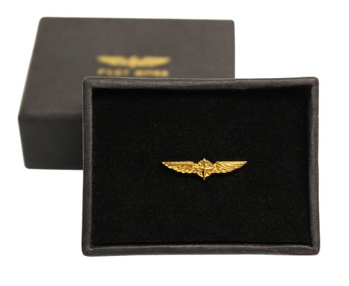 Pilot wings gold 5cm - pilot,