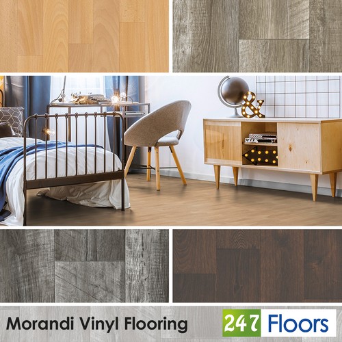 Plank effect vinyl flooring - plank,