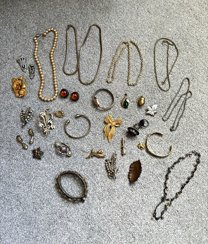 Vintage jewellery job - jewellery, lot
