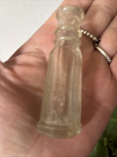 Old glass medicine bottle - medicine,