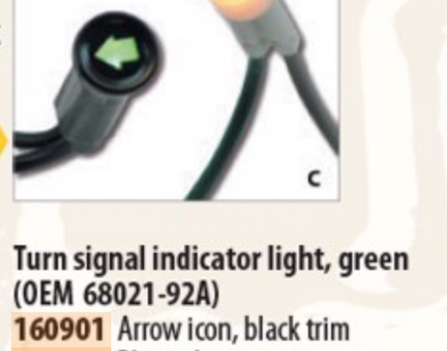 Harley davidson indicator turn - davidson,