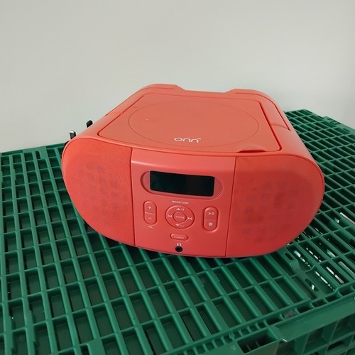 Onn player boombox with - cd,