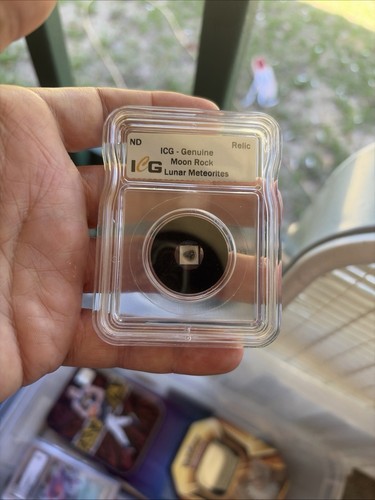 Icg genuine moon rock - icg,